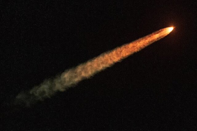 تصاویر ناسا از لحظه پرتاب موشک ماه