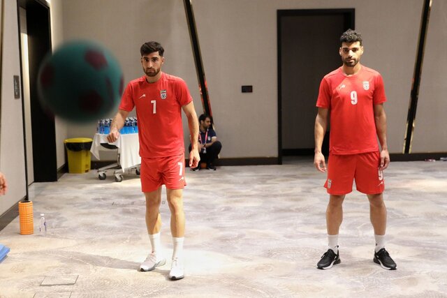تمرین ریکاوری تیم ملی بعد از شکست مقابل تونس