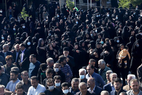 تشییع و خاکسپاری شهدای حادثه تروریستی ایذه