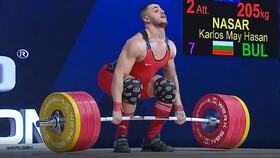 وزنه‌بردار بلغار رکورد جهان را شکست+ویدیو/ کار سخت مصطفی جوادی در المپیک