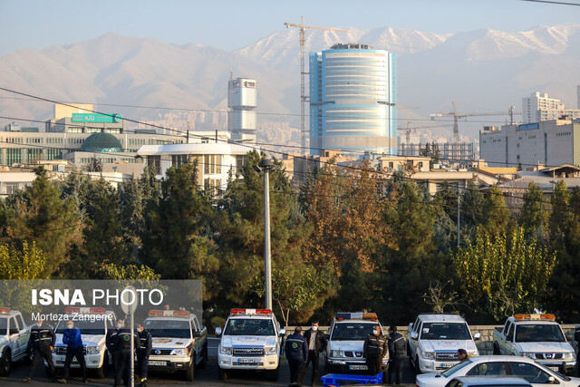 عکس آرشیوی است آمادگی شهرداری تهران و پلیس راهور پایتخت برای فصل بارشها