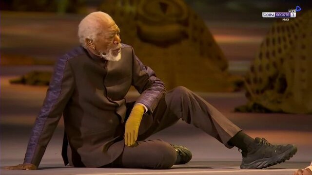 شگفتانه مورگان فریمن برای افتتاحیه جامجهانی