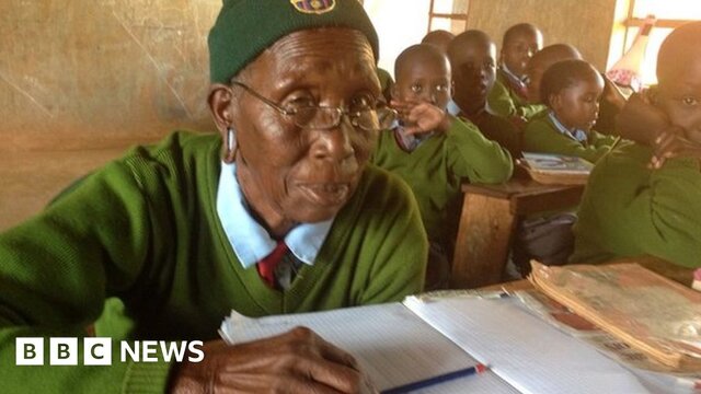 پیرترین دانش‌آموز دبستانی جهان در کنیا درگذشت
