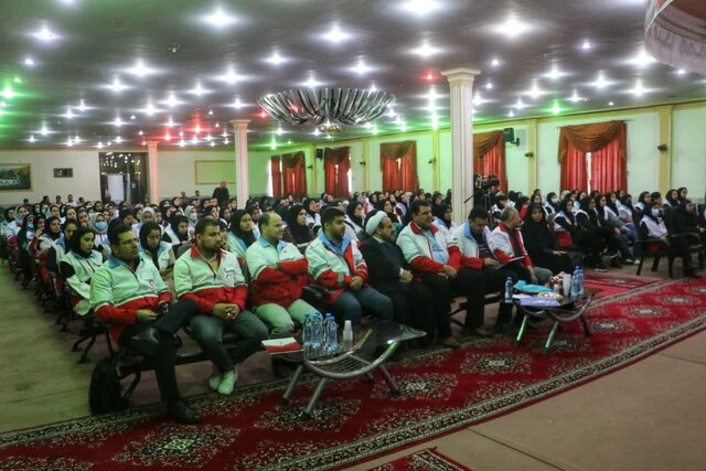 سازمان جوانان هلال احمر طلایهدار پویایی و دقت در عمل