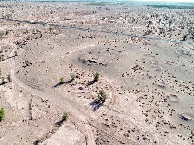 یک تعرض به محوطه ساسانی