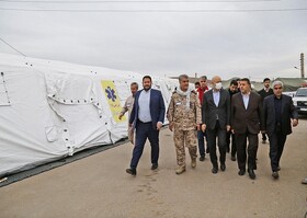 برپایی بیمارستان صحرایی مرند گامی در جهت محرومیت‌زدایی است