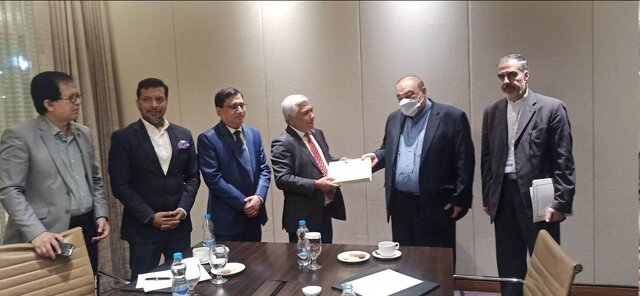 دیدار معاون دیپلماسی اقتصادی وزارت امور خارجه با مقامات بنگلادش دیدار معاون دیپلماسی اقتصادی وزارت امور خارجه با مقامات بنگلادش