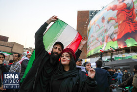 ویدئو / شادی برای ایران، از تهران تا دوحه