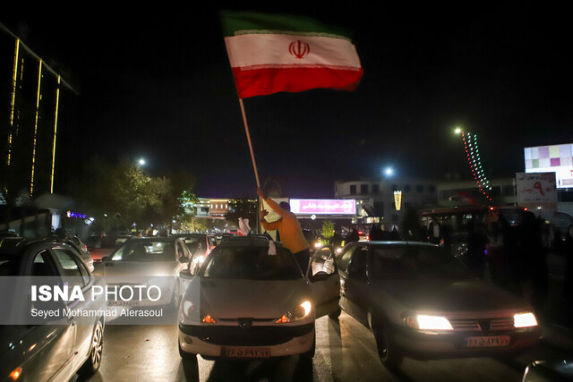 پیام تبریک نمایندگی ایران بابت برد تیم ملی فوتبال