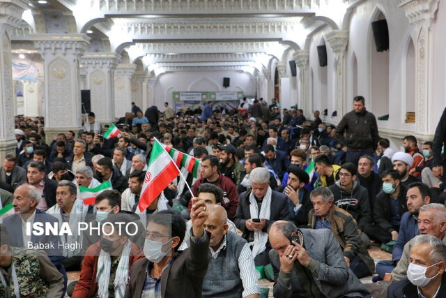 همایش بزرگ بسیجیان اردبیل برگزار شد