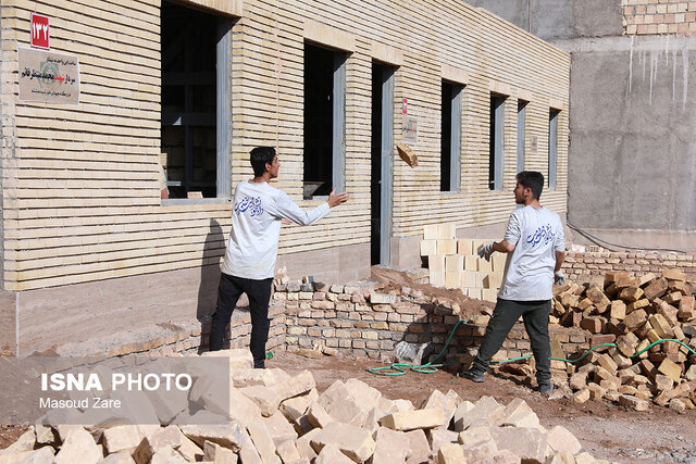 ساخت ۱۹ واحد مسکونی محرومان توسط گروه‌های جهادی یزد 
