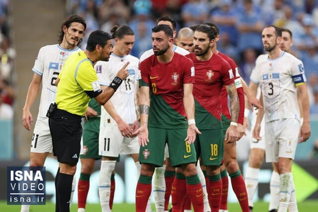 ویدئو / خلاصه بازی پرتغال و اروگوئه