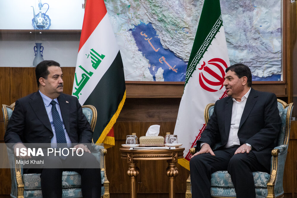 دیدار نخست‌وزیر عراق با معاون اول رییس جمهور
