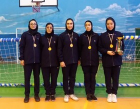 قهرمانی تیم گلبال بانوان فارس در کشور