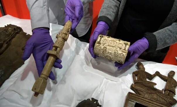 انگلیس آثار غارتشده نیجریه را پس داد