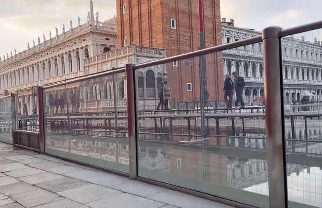 مشهورترین کلیسای ونیز چگونه در برابر سیل محافظت شد؟