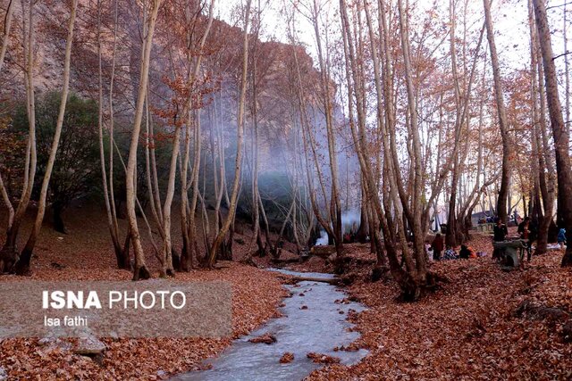 پاییز در «تنگ گنجه ای» - یاسوج