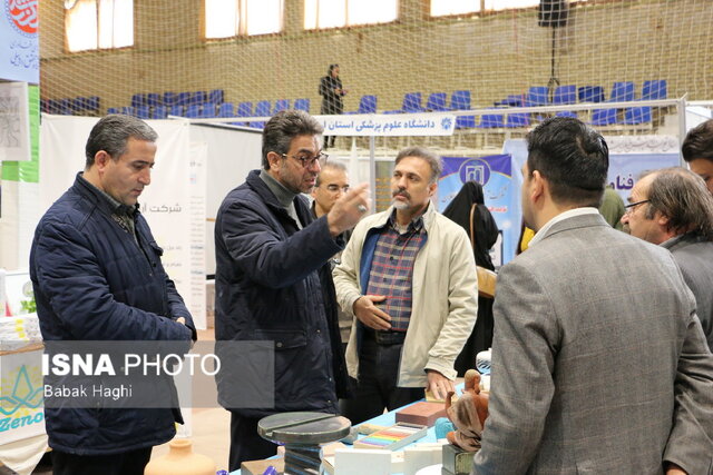 حواشی از دومین روز از سومین نمایشگاه دستاوردهای پژوهش فناوری و فن بازار استان اردبیل