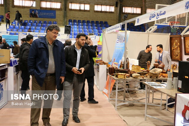 حواشی از دومین روز از سومین نمایشگاه دستاوردهای پژوهش فناوری و فن بازار استان اردبیل