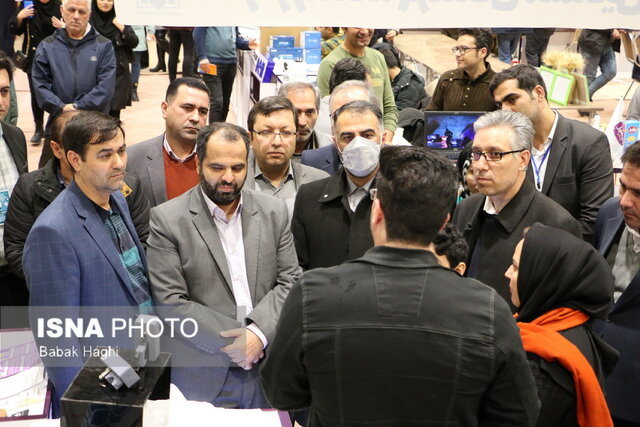 حواشی از دومین روز از سومین نمایشگاه دستاوردهای پژوهش فناوری و فن بازار استان اردبیل