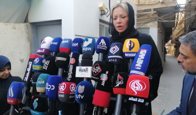 دیدار نماینده ویژه دبیرکل سازمان ملل با آیتالله سیستانی