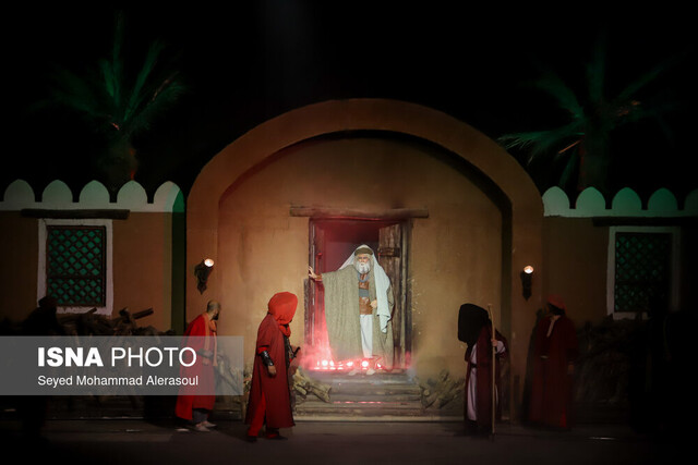 عکس از آرشیو همزمان با ایام فاطمیه به تماشای تعزیه «نگین شکسته» بنشینید