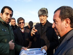 بازدید استاندار آذربایجان شرقی از مسکن ملی سهند