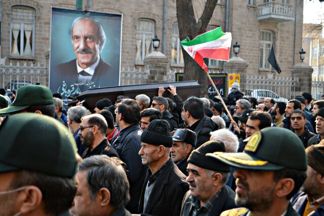 پیکر «صدای انقلاب» در خاک آرام گرفت