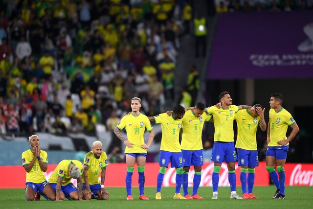 ادامه طلسم برزیل برابر تیم‌های اروپایی/ کاسیمیرو: پیدا کردن کلمات دشوار است