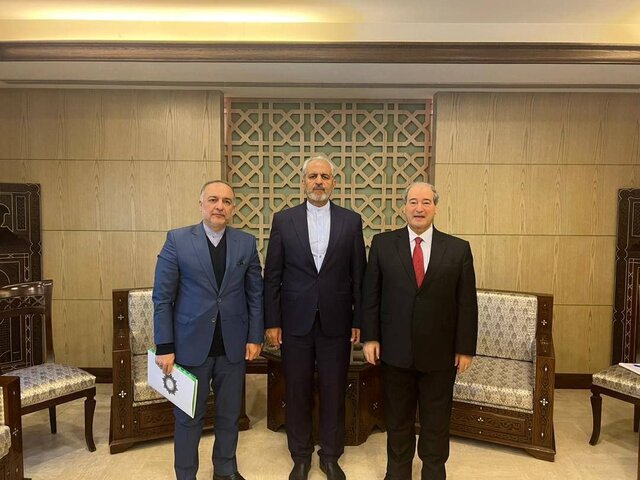 دیدار هیات کنسولی ایران با وزیر امور خارجه سوریه
