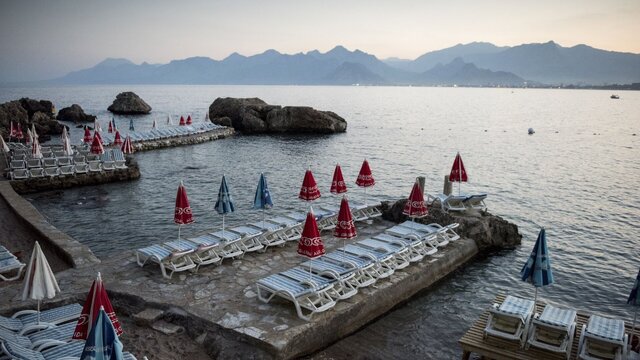 بارندگی بی‌سابقه در آنتالیای ترکیه