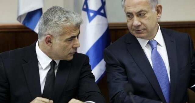 لاپید: دولت نتانیاهو قابل اعتماد نیست