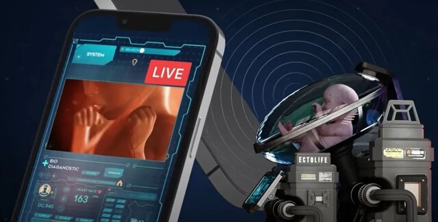 انتشار یک ویدئوی مفهومی عجیب از چگونگی بارداری در آینده