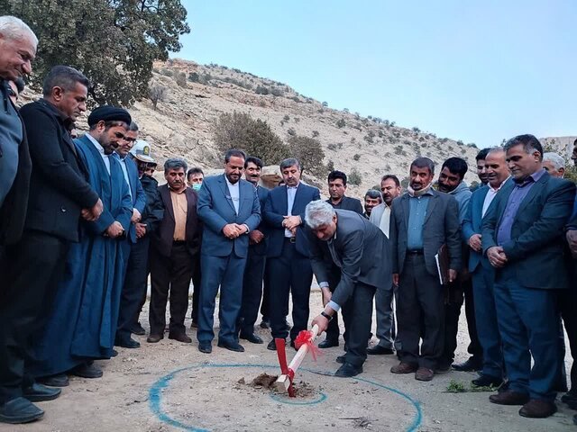 عملیات اجرایی پل رودخانه مارون در منطقه صعب‌العبور " بیدانجبر"چرام آغاز شد