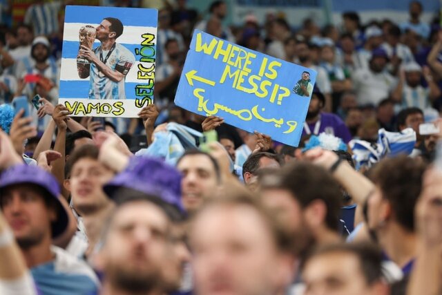 قاب‌های منتخب روز بیست و سوم جام جهانی؛ مسی و دیگر هیچ!