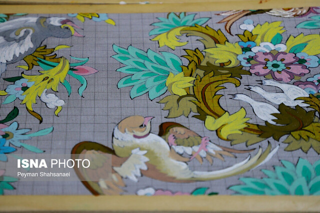 قالی ایرانی قصه رنگهاست