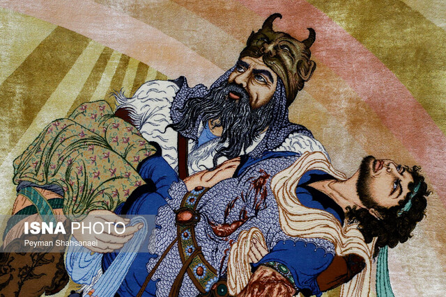 قالی ایرانی قصه رنگهاست