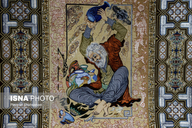 قالی ایرانی قصه رنگهاست