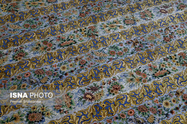 قالی ایرانی قصه رنگهاست