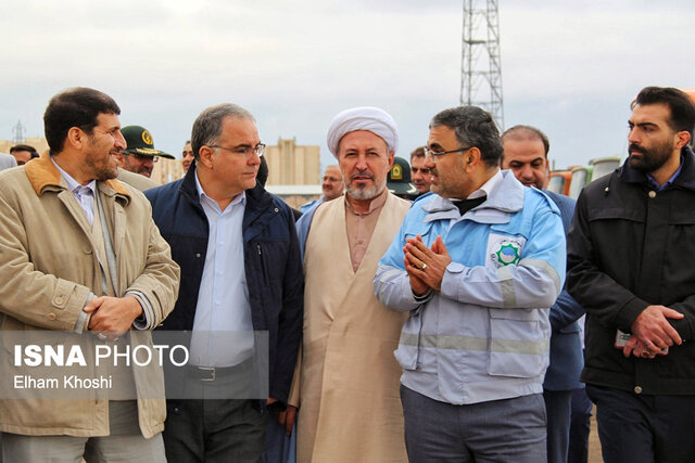 مانور ماشین‌آلات ستاد مدیریت عملیات زمستانی در زنجان