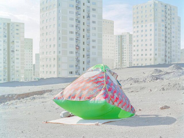 توفیق اجباری «شهر گریزی» در عکس های یک هنرمند