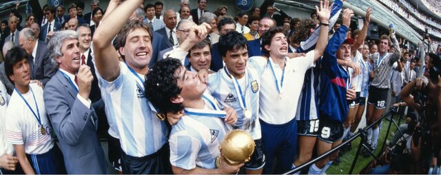 عکس های ۲۱ فینال جامجهانی/از مارادونا تا مسی