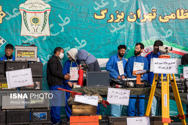 بازداشت بیش از ۹۰۰ سارق و مالخر در تهران/ کشف ۵۵ قبضه سلاح گرم