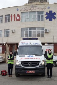 ثبت بیش از ۵ هزارپاسخ به تماس با اورژانس ۱۱۵ کردستان