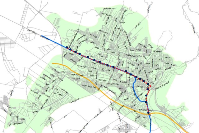 طرح مطالعاتی BRT کرج تصویب شد