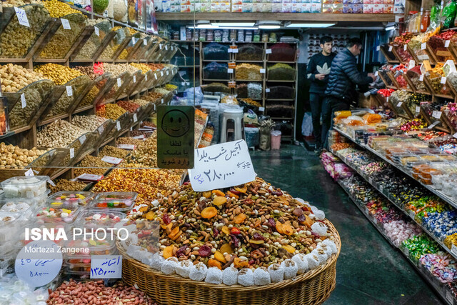 ذخیره ۱۳۰ تن آجیل برای شب یلدا/ افزایش ساعت کار میادین میوه و تره‌بار
