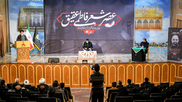 آیین «عصر شعر فاطمی» در آستان مقدس حضرت عبدالعظیم(ع) برگزار شد