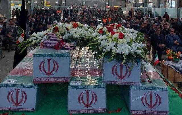 شهرکرد به عطر ۵ شهید گمنام معطر شد