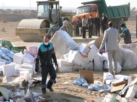 مواد غذایی متروکه فاسد در انبار گمرک فرودگاه امام(ره) امحاء شد