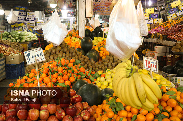بازار میوه و تنقلات کرمانشاه در آستانه شب یلدا